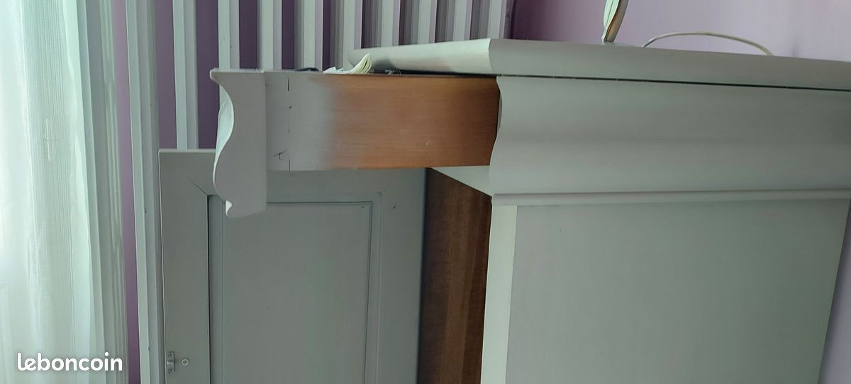 Chambre coucher merisier (image 7)