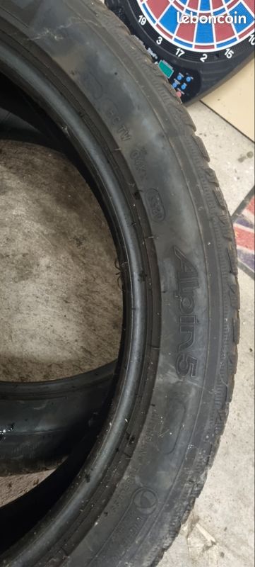 2 pneus Hiver Michelin Alpin 5 195/55/20 95H (image 3)