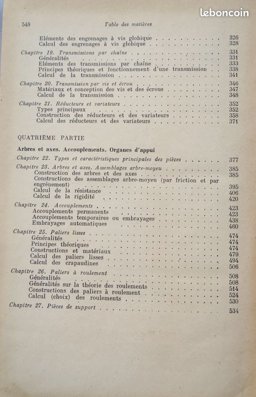 "Éléments de machines" par V. DOBROVOLSKI - Édition MIR (MOSCOU) (image 5)