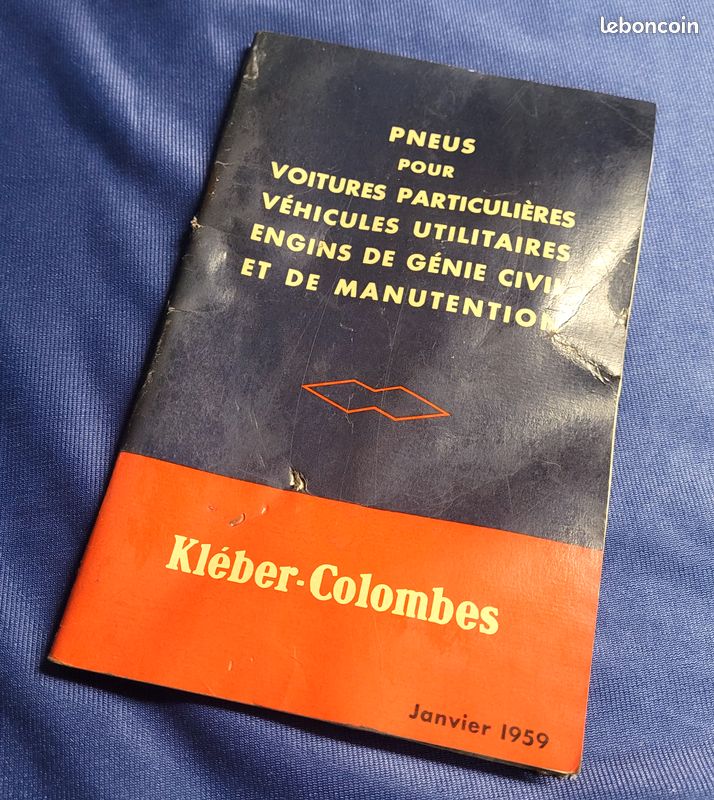 Brochure Kleber Colombes 1959 (image 1)