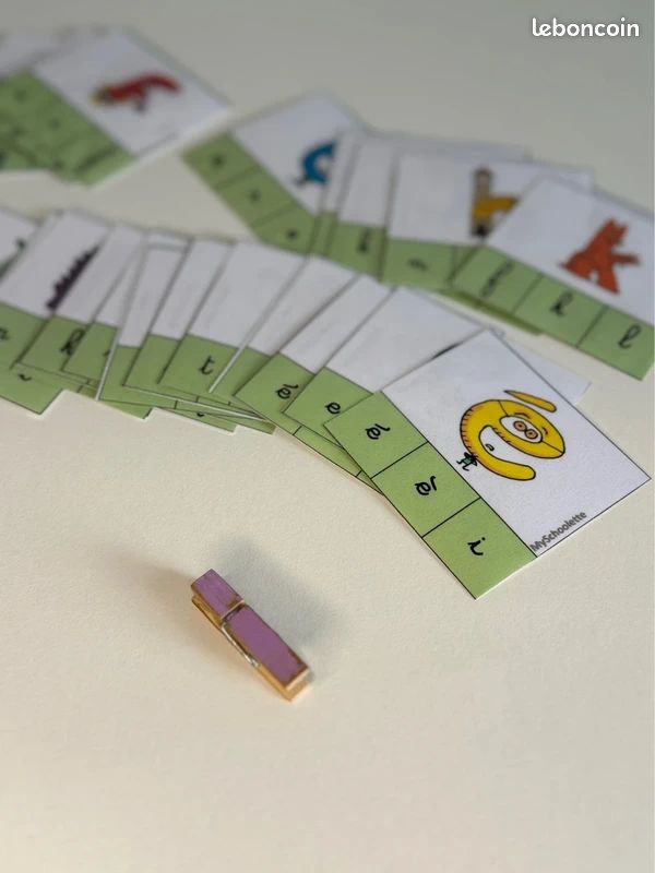 36 cartes des Alphas: les lettres cursives (image 4)