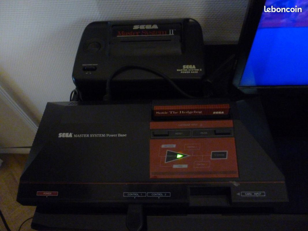 1 Sega master system 2 power base - Console avec jeux (2) - - Catawiki