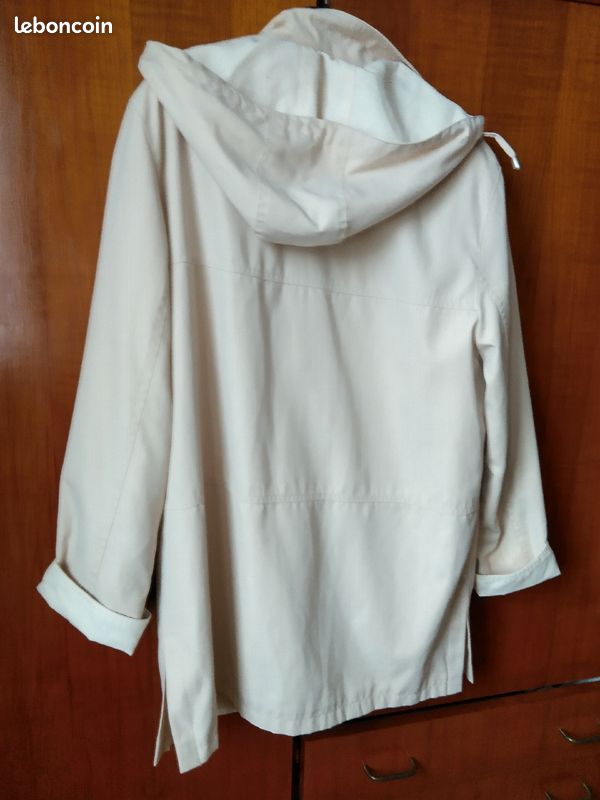 Imperméable femme beige (image 3)