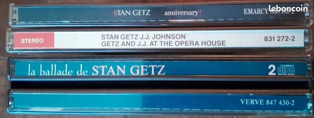 Lot de cd de Stan Getz jazz (image 2)