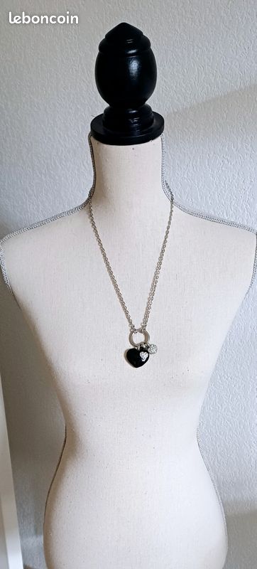 Collier coeur réversible (image 1)