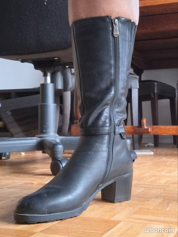 Bottes vrai cuir (image 3)