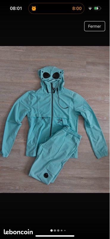 Soft Shell Ensemble Cp Company Gris Veste Cp Company Noir Cp - Main Image