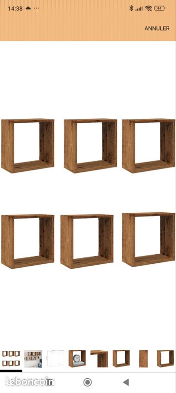 Étagères en cubes (image 1)