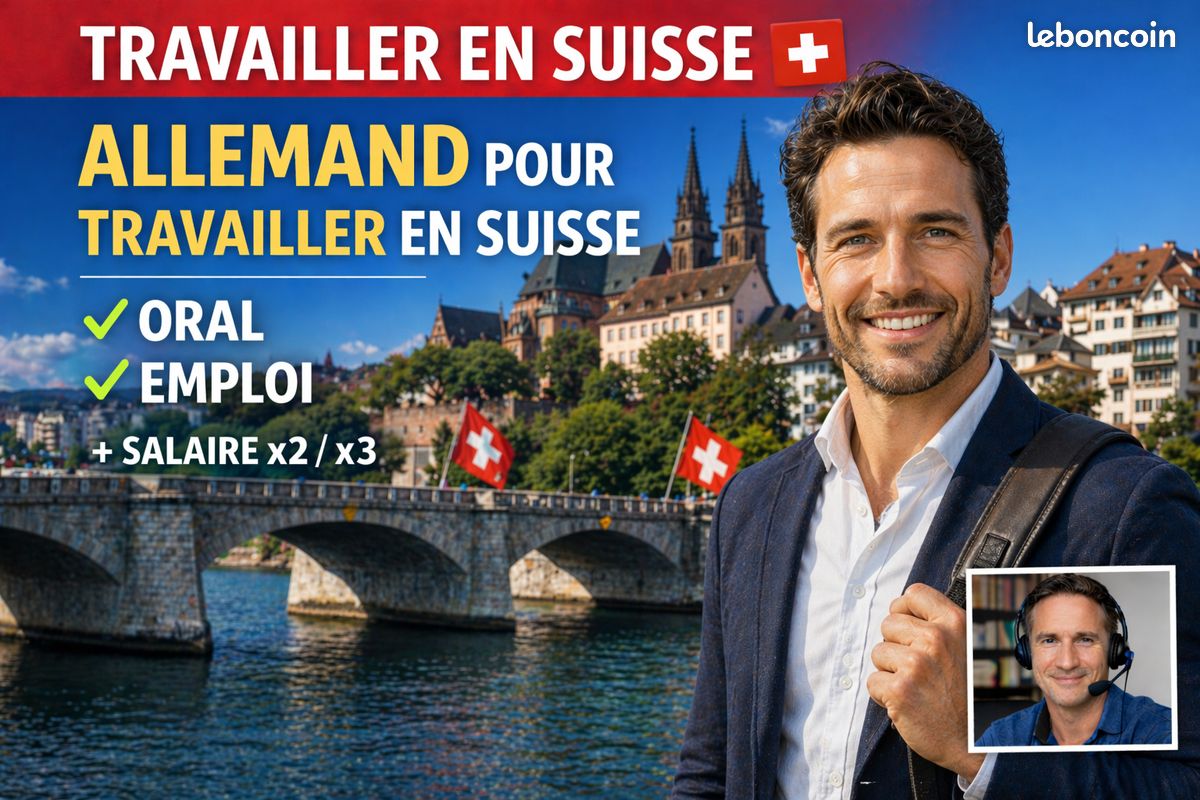 Allemand scolaire & professionnel 🇩🇪 Méthode structurée + professeur natif (image 1)