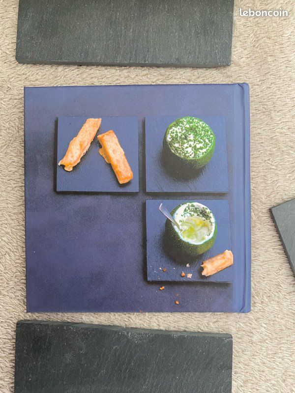 Kit 6 mini ardoises apéro avec livre de recettes – Neuf en boîte d’origine (image 10)