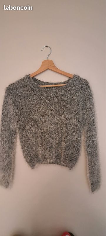 Pull gris (image 1)