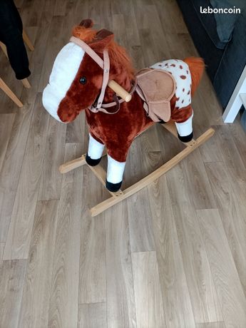Harper Orchard Cheval à Bascule QABA, Grand Cheval, Cheval à Bascule En Peluche Avec Son Realiste Selle Jouet Pour Garcon De 3 A 8 Ans C115289400 Harper Orchard Cheval à Bascule QABA, Grand Cheval, Cheval à Bascule En Peluche Avec Son Realiste Selle Jouet Pour Garcon De 3 A 8 Ans C115289400