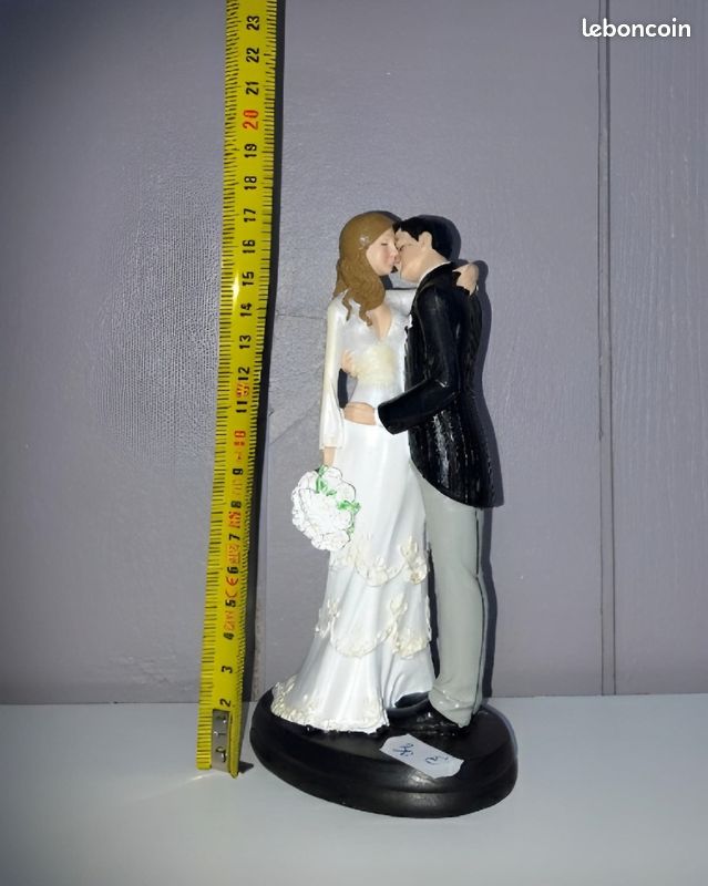 Figurine mariage grand modèle (image 2)