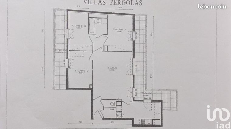 Appartement a louer deuil-la-barre - 4 pièce(s) - 75 m2 - Surfyn