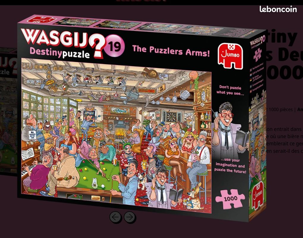 Wasgij Destiny 19 - La Taverne des Deux-Puzzles (1000 pièces) (image 1)