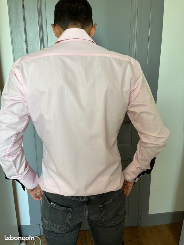 Chemise Palenzo rose - taille M (image 2)