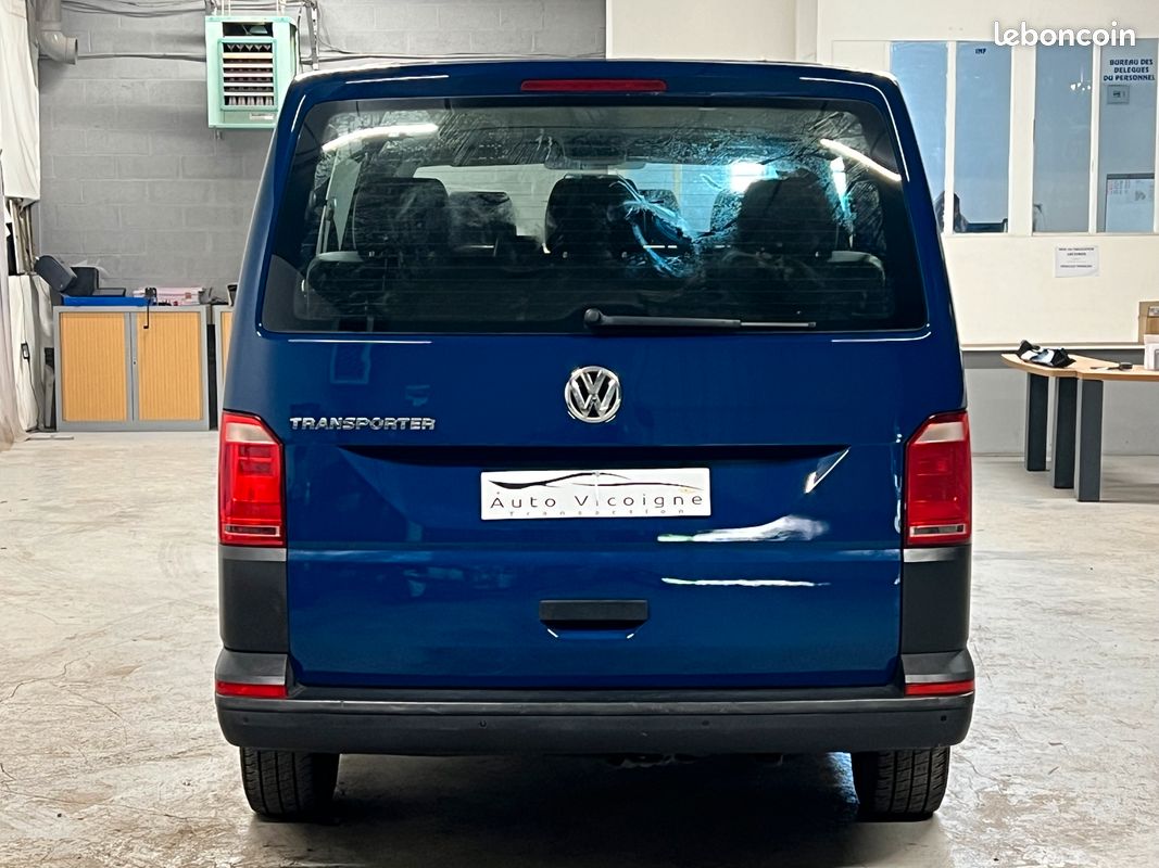 Volkswagen Transporteur T6Combi / 2.0 TDI 150 ch DSG 7 /1ere main / 9 Places / GPS / Entretiens à jours (image 13)