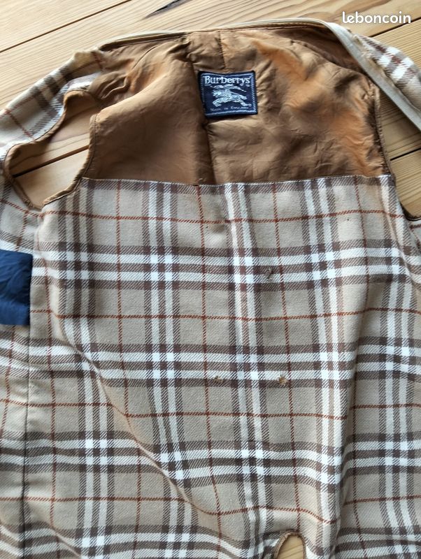 Doublure de trench laine Burberry (image 6)