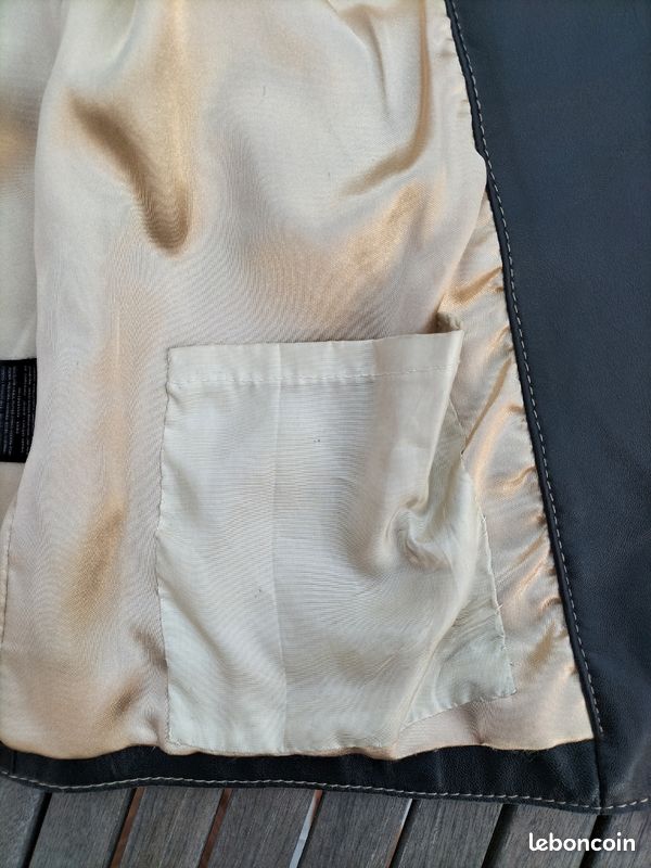 Veste en cuir d'agneau (image 6)