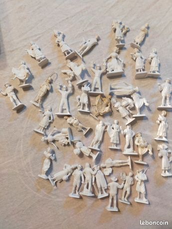 Lot De 22 Figurines Mokarex Années 1960 - Thème Hussards/Échecs - Collector - Occasion
