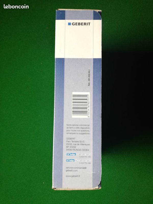 Geberit Impuls 380 Unifill – Robinet flotteur WC neuf – 281.002.00.1 (image 2)