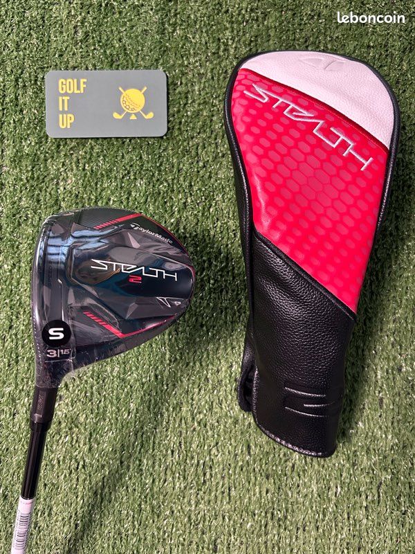 Left-Handed TaylorMade Stealth 2 Plus 3-Wood 15º Head & Screw Only LH