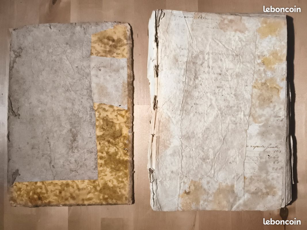 Livre de raison manuscrit d'un artisan de Calvisson (Gard) (image 11)