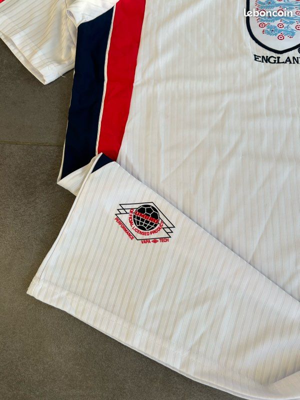 Maillot D'entraînement Angleterre Vintage Umbro 1998/2000 - Taille M - Bleu