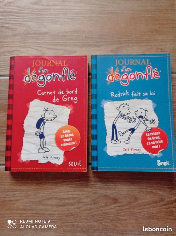 Premiers tomes ( journal d'un dégonflé ) (image 1)