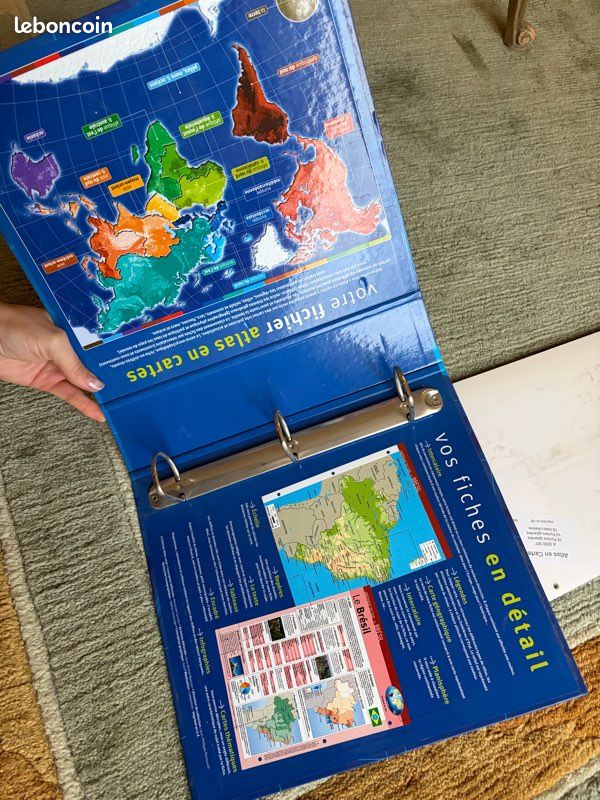 Atlas en carte neuf 1 classeur (image 4)