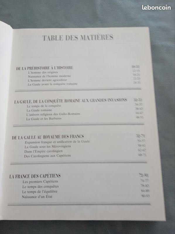 Grand livre d' Histoire "Il était une fois la France" (image 4)