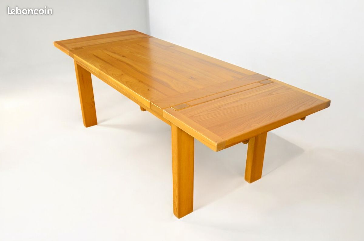 Table de Repas En Orme de La Maison Regain Vintage 1970 / 1980 (image 4)