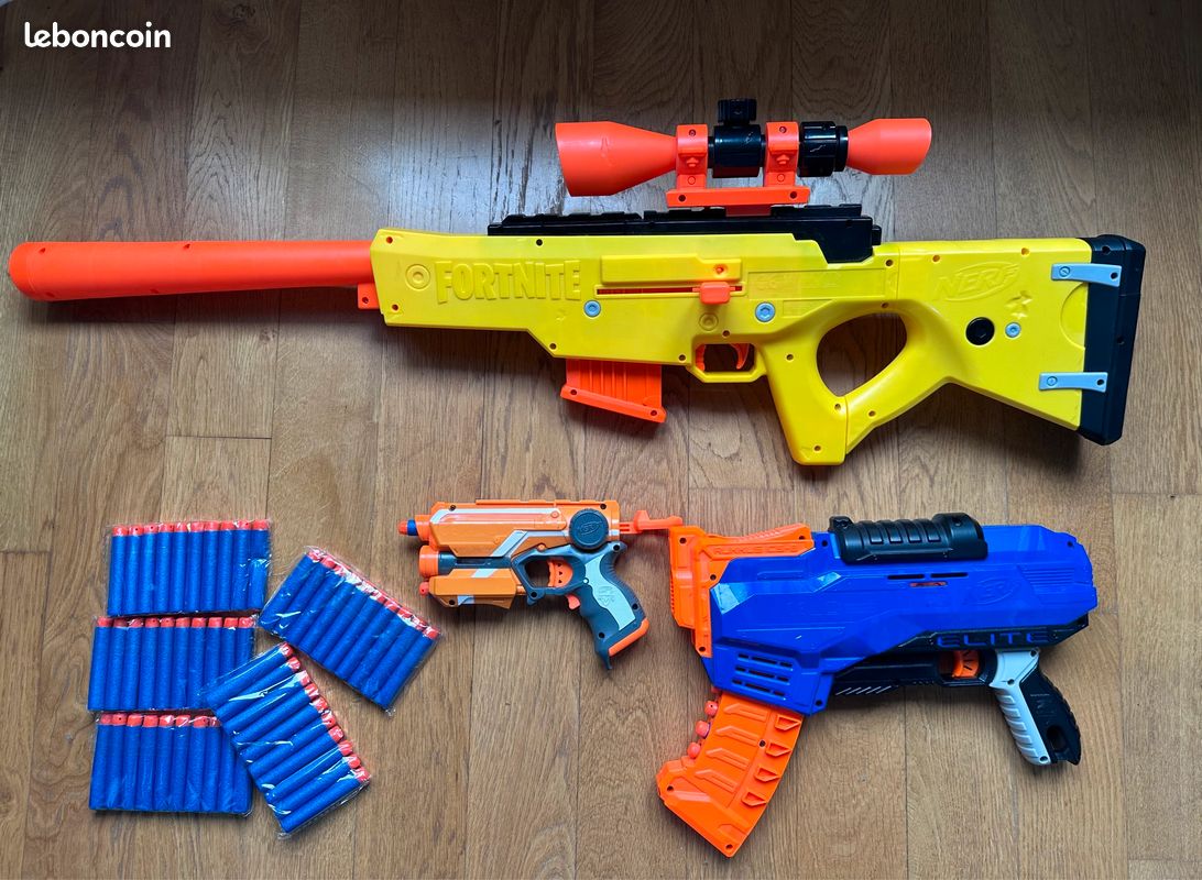 NERF lot sniper et autres (image 1)