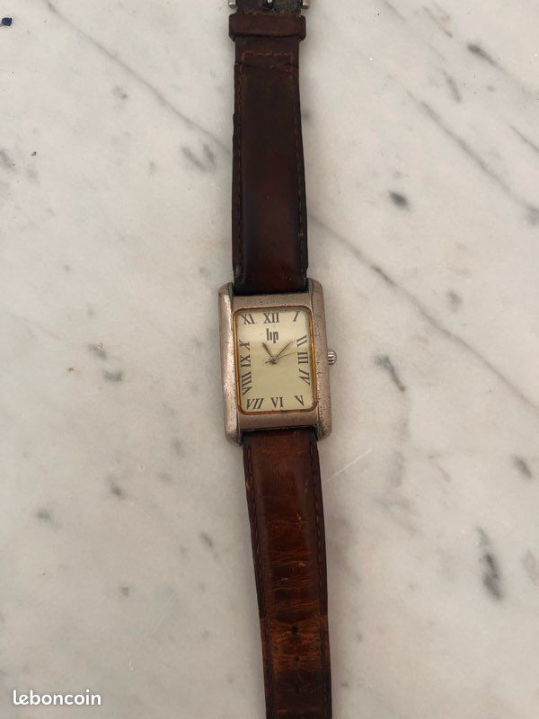Montre Lip Vintage Référence 80228 - Montre Bracelet Unisexe Occasion, Marque Française Iconique