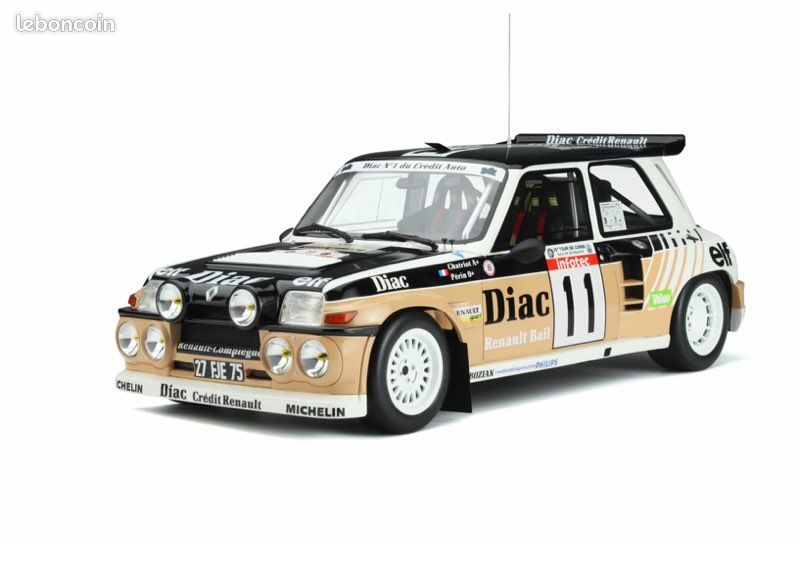 Renault Maxi 5 Turbo No 11 Tour de Corse 1986 1/12 - G063 Ottomobile (image 1)