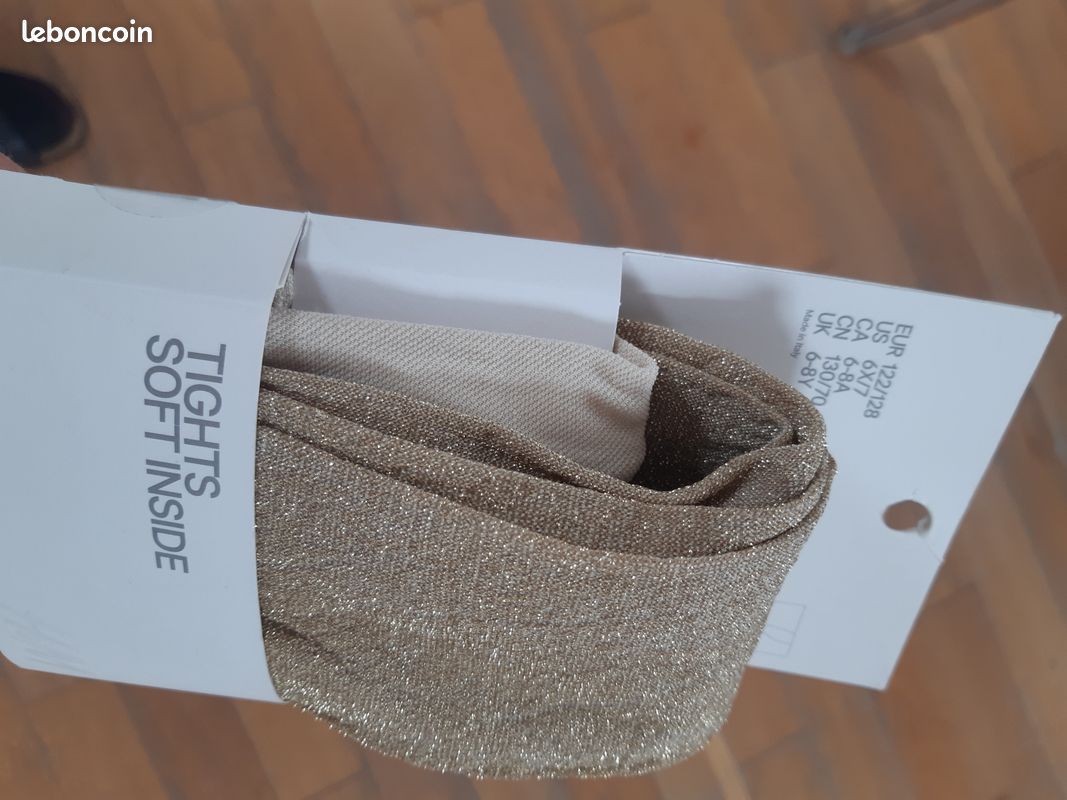 Collant brillant h&m fille taille 6/8 ans (image 4)