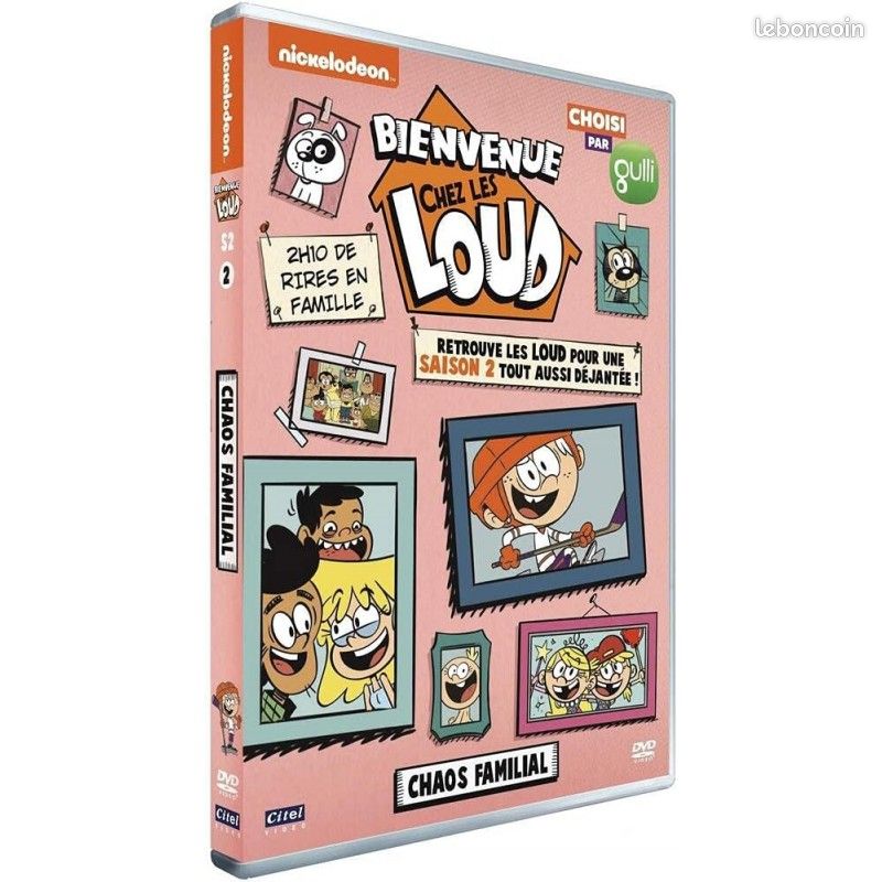 BIENVENUE CHEZ LES LOUD (CHAOS FAMILIAL) en DVD (image 1)