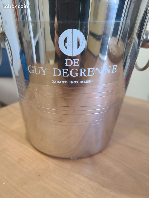 Seau à champagne guy degrenne inox