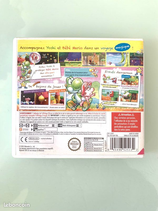Jeux nintendogs 3 ds yoshîs new island (image 2)
