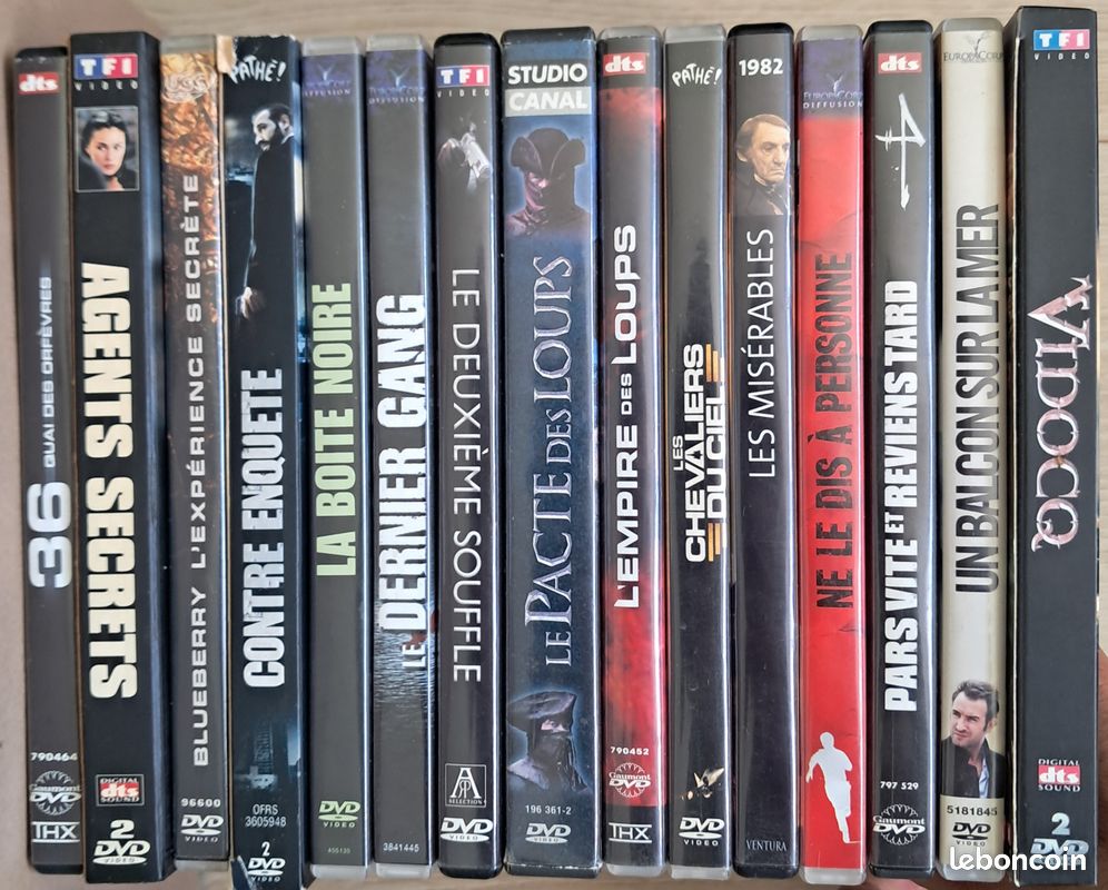 Lot DVD - Films français (image 1)