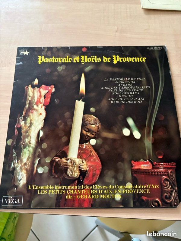 Vinyle 33 t Pastorale et Noël de Provence (image 1)