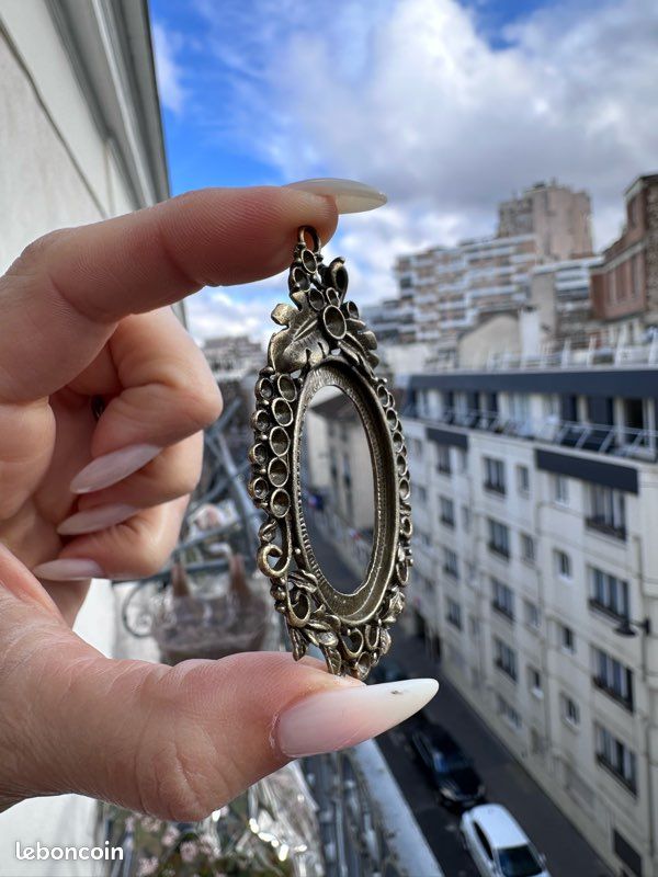 LWMLWM Lot De 150 Pendentifs Métal Style Vintage - Accessoires Bricolage Bijoux Acier Allié