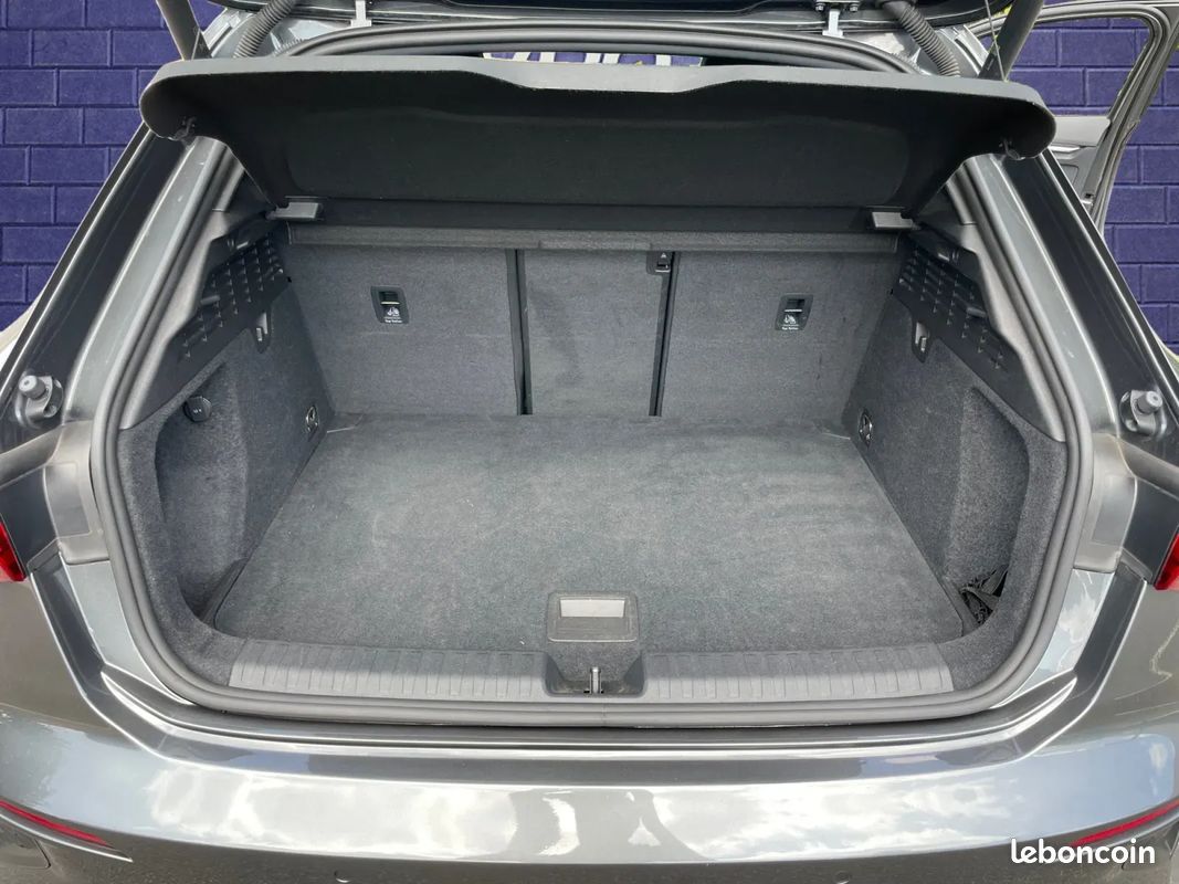 AUDI S3 8Y Sportback 310ch - Suivi complet Audi - Cuir Nappa - B&O - Toit ouvrant - Camera de recul - Sièges électriques - Coffre électrique - Origine France (image 30)