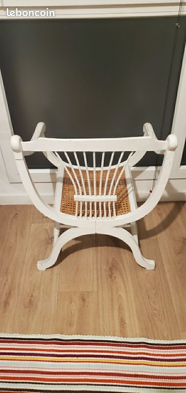 Fauteuil dagobert blanc (image 8)