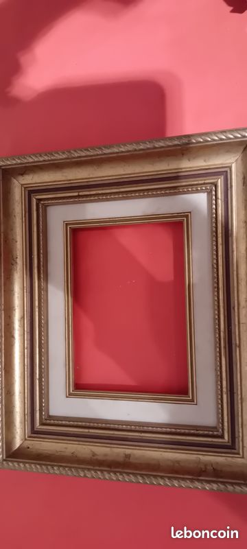 Toiles en lin, peintures acrylique, cadres et passes partout, chaines accrochage (image 6)