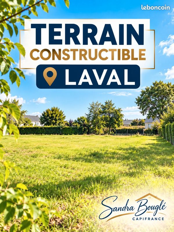 Terrain 300 m² · à Laval · 66 000 €