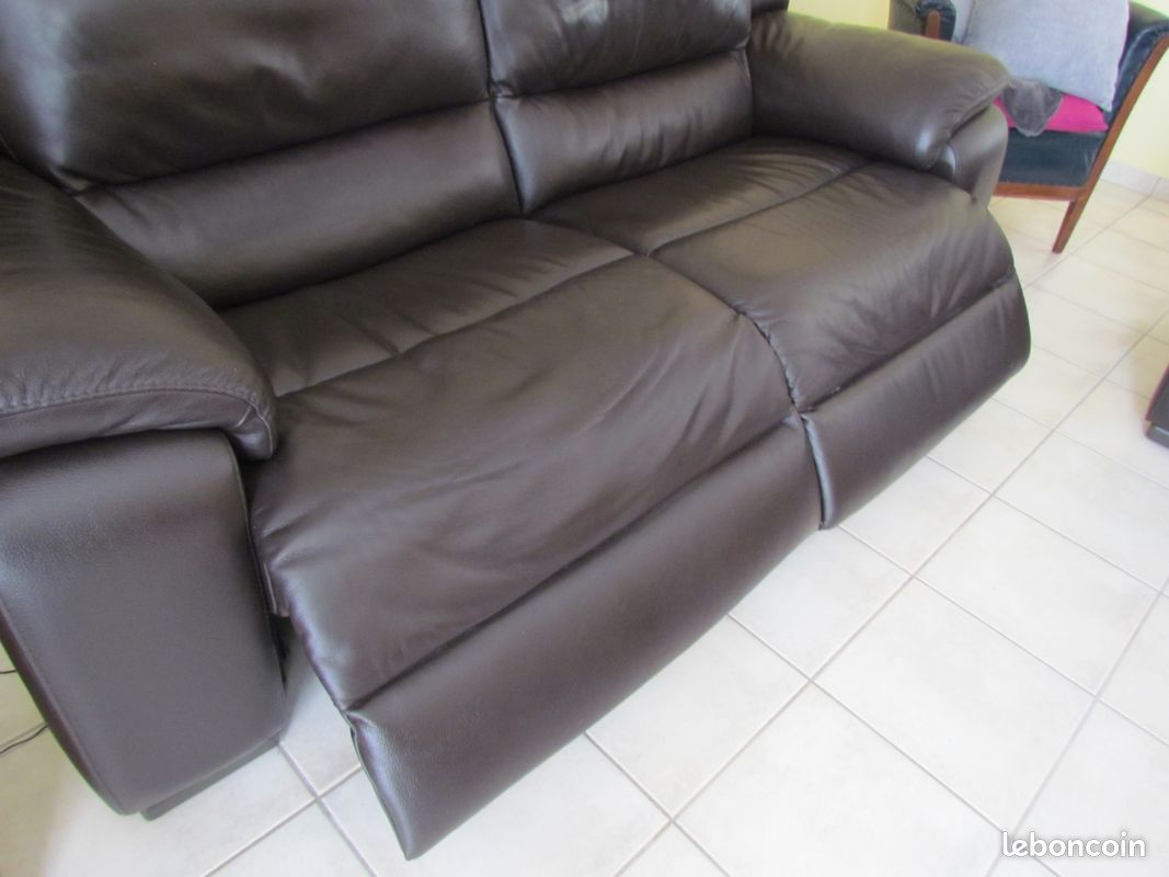 Fauteuil3places assises ou 2 relaxes( electrique) (image 2)