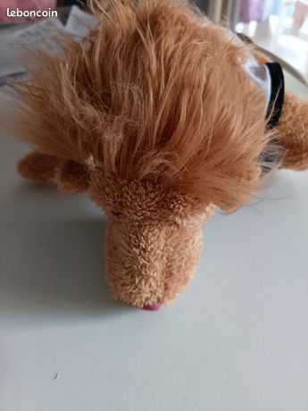PELUCHE MASCOTTE LION Officielle Goleo Coupe du Monde 2006 Allemagne 40
