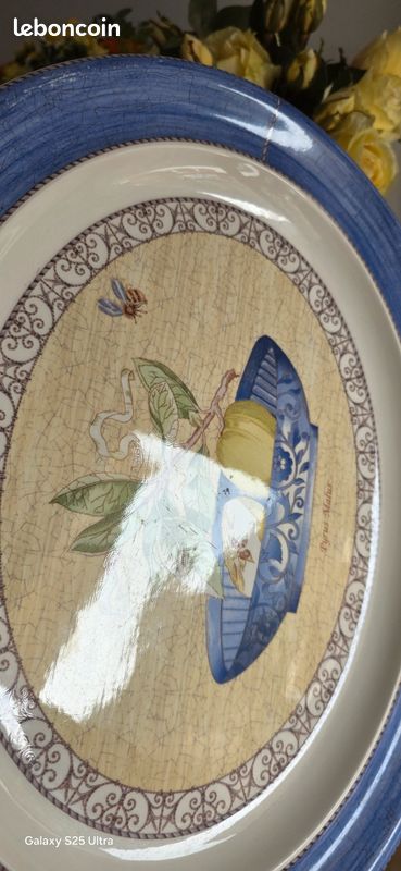 Grand plat Sarah's Garden Wedgwood (image 3)