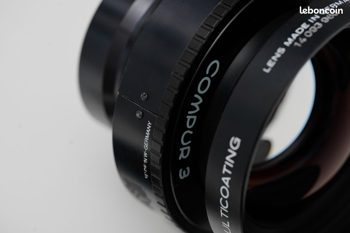 Objectif Grand Format Schneider Symmar S 5,6/240mm MC – Copal 3, Pour Chambre 4x5 5x7 8x10